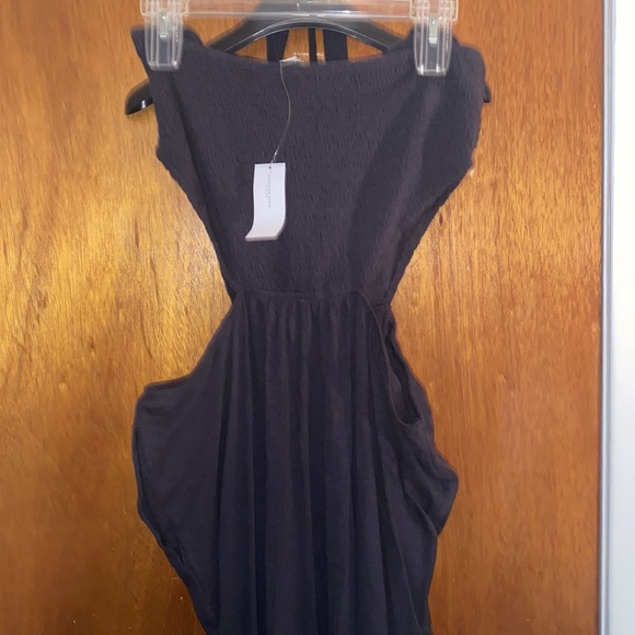NWT American Eagle black cut out jumpsuit - Picture 5 of 5